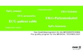 ECG accessories EKG-Patientenkabel ECG patient cable · EKG-Patientenkabel ECG patient cable SpO 2 sensors SpO 2 ... Burdick E 350, E 550, E 560, EK 10, ... Burdick Ref. 007705 10-adrig