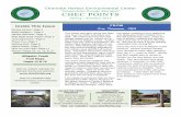 CHEC POINTS - checflorida.org · Monica Dorken—Page 2 ... rapidly disappearing before any assessment can be made ... rookery on Hunter Creek included nesting Wood stork,