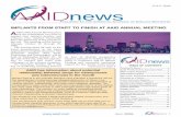IMPLANTS FROM START TO FINISH AT AAID … · news news PUBLISHED BY THE AMERICAN ACADEMY OF IMPLANT DENTISTRY JULY 2006 AAID’s 55th Annual Meeting gives you the information you