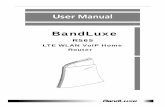 BandLuxe R565 User Manual 20140626 - FCC ID · network. It is easy to configure and operate even for non‐technical users. This manual contains ...