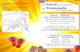 Adresse zu Tarot & Trommel Tarot Trommeln - …sunnenstrahl.ch/Tarot & Trommeln.pdf · Marco Rossi Das Trommeln ist ein unver-zichtbarer Teil in meinem Le-ben geworden. Dies gebe