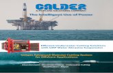 The Intelligent Use of Power - Calder Ltd Water Abrasive Suspension.pdf · Unique Advanced Waterjet Cutting System for Offshore Applications The Intelligent Use of Power. ... manipulation