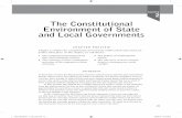 The Constitutional Environment of State and Local … · 24 Chapter 2 The Constitutional Environment of State and Local Governments and state constitutions. The federal Constitution