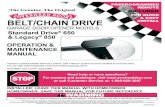 FOR QUICK & EASY BELT/CHAIN DRIVE INSTALL … · FOR QUICK & EASY BELT/CHAIN DRIVE INSTALL ... GARAGE DOOR OPENER MODELS ... allow manual opening and closing of door.