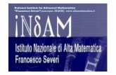 National Institute for Advanced Mathematics “Francesco Severi” (acronym ... · National Institute for Advanced Mathematics “Francesco Severi ... Prof. CLAUDIO CANUTO Prof.ssa