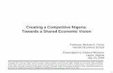 Creating a Competitive Nigeria: Towards a Shared … Files/20090723_Nigeria... · • Business regulation / red tape ... CAON Nigeria.ppt 12 Copyright 2009 © Professor Michael E.