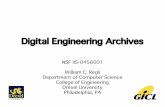 Digital Engineering Archives · integrating design, manufacturing and ... Digital Engineering Archives ... –Digital Archive Toolkit for Engineering (DATE)