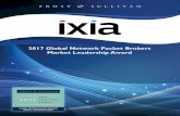 2017 Global Network Packet Brokers Market Leadership Award · 2017 Global Network Packet Brokers Market Leadership Award GLOBAL NETWORK PACKET BROKERS MARKET LEADERSHIP AWARD ...