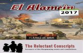 Sturm über El Alamein - Reluctant Conscriptsreluctantconscripts.com/events/Sturm_Uber_El_Alamein.pdf · Welcome to Sturm über El Alamein 2017, a Mid War Flames of War event. This