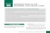 ARTICLE INTRODUCTION TO THE 90 NATIONAL ... Mike Holt’s Illustrated Guide to Understanding the 2017 National Electrical Code, Volume 1 90.1 | Introduction to the National Electrical