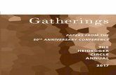 Gatherings - heidegger-circle.orgheidegger-circle.org/Gatherings2017.pdf · Heidegger Circle, a group of scholars ... pdf, rtf, doc, or docx. Any Greek words or text should be entered