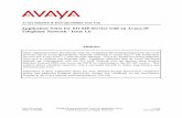 Application Notes for XO SIP Service with an Avaya IP ... · XO-Aura-SIP 2. Reference Configuration ... SIP Enablement Services routes the call over the SIP trunk to the ... Avay
