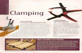 €¦ · Clamping One-Hand Corner-Clamping Tools IF YOU HATE FUMBLING with bar clamps to clamp corner joints, check out JointMaster clamps from Strong Hand Tools.