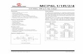 MCP6L1/1R/2/4 - 2.8 MHz, 200 µA Op Amps Data …ww1.microchip.com/downloads/en/DeviceDoc/22135C.pdfof operational amplifiers (op amps) supports general-purpose applications. Battery