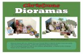 Christmas Dioramas - My Little House - Home · Diorama Assembly Instructions • Be careful when using scissors or a paper cutting knife. • Glue, scissors, and other tools may be