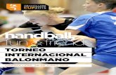 TORNEO INTERNACIONAL BALONMANO - BM. · PDF fileGRANOLLERS CUP 2015 3 El club Balonmano Granollers, pionero de este deporte en España, celebra por décimosexto año consecutivo su