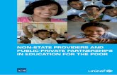 Non-State Providers and Public-Private Partnerships … · public-private partnerships in education for the poor ... festo kavishe, ... vi non-state providers and public-private partnerships