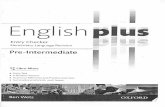  · English plus Entry Checker Elementary Language Revision Pre-Intermediate Libro Misto Entry Test 8 Revision lessons Grammar Reference and Practice exercises