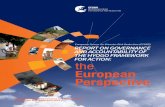 the European Perspective - unisdr.org · disaster risk reduction; ... as useful background information for other regional or global initiatives on the topic of ... into consideration