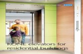 7479 KONE elevators for residential buildings 210x297 · the elevator industry ... 4707 guideline – the benchmark for elevator energy ... KONE is also the only elevator and escalator