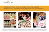 COMBINATION OF BILLERUD AND KORSNÄS · Increased share of sales to consumer related businesses – more ... The Board of Directors of Billerud has convened an Extraordinary General