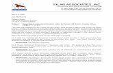 EILAR ASSOCIATES, INC. - .Eilar Associates, Inc. â€¢ 210 South Juniper Street, ... 5510 Overland