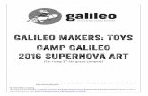Galileo Makers-Toys Supernova Art - Maker …makered.org/.../01/2016-Galileo-Makers-Toys-Supernova-Art_final.pdf · Stanford!d.school’s!design!thinking!process!and!mindsets!and