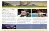 Hali‘a Aloha - Polynesian Voyaging Societyarchive.hokulea.com/index/newsletters/2011/1_kau_wela.pdf · Hali‘a Aloha In less than a year we have lost three voyaging pioneers. ...