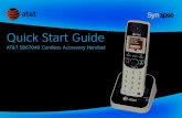 Quick Start Guide - VTech Phones USAcdn-media.vtechphones.com/media/p/document2/products/{23430606 … · This Quick Start Guide provides installation, ... 2.4v nickel-metal hydride
