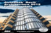 Autodesk Revit Architecture 2012 Fundamentals · are creating an element. ... roofs, stairs, and railings. ... Draws a curved linear element defined by a start, end, and radius of