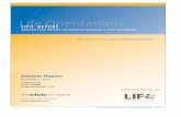 Sample Report - Lindell Associa .LIFO Strength Management Report for Sample Report® Introduction