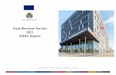State Revenue Service 2015 Public Report · State Revenue Service 2015 Public Report Talejas ... of a network of State and local government single ... on the prevention of trading