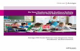 Do Your Students With Auditory Deficits Achieve Their .../media/Oticon US/main... · Do Your Students With Auditory Deficits Achieve Their Educational Goals? ... (Pub. No. FS3) Washington,