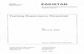 Training supervisory personnel: Pakistan - (mission); …unesdoc.unesco.org/images/0004/000476/047628eo.pdf · Strengthening Educational Institutions in Sind Province I., .. .. ,