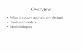What is system analysis and design? • Tools and …renaat/ca2/ca214/ca214ssadm.pdf · • What is system analysis and design? • Tools and models • Methodologies. ... Focus in