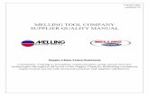 MELLING TOOL COMPANY SUPPLIER QUALITY … · Plating – CQI-11 Special Process: Plating System Assessment Coating – CQI-12 Special Process: Coating System Assessment Welding ...