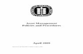 Asset Management Policies and Procedures · The Asset Management Policies and Procedures completed by the ... The Associated Student Organizations and the Foundations are ... historical