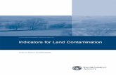 Indicators for Land Contamination · Our work includes tackling flooding and pollution incidents, reducing industry’s impacts on the environment, ... National Survey of Contaminated