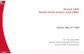 Areva T&D Smart Grid Vision and Offer · Areva T&D Smart Grid Vision and Offer R. Hourdouillie ... SVC TCSC DVR / SSSC SR. 6 Examples of solutions available in 2009 Smarter Grid Automation