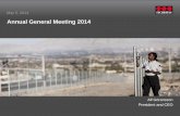 Annual General Meeting 2014 - securitas.com · Security Solutions and Technology . Manned Guarding . Past . Facing a New Security Market . The speed of technology acceptance, implementation