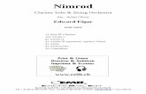 16058 Nimrod Solo & Strings - alle-noten.de · 1x Solo B Clarinet 10x Violin I 8x Violin II 3x Violin III (optional: replace Viola) 6x Viola 4x Violoncello 3x Contrabass Print & Listen