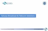 Solusys Broadcast & Telecom Solutions€¦ · commissioning of: • C and Ku band ... Tower Inspection and Microwave Antenna & BTS installation. ... ZTE Myanmar Track Record with