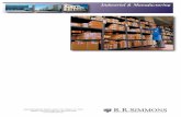 Industrial & Manufacturing - R.R.  · PDF fileIndustrial & Manufacturing. 14025 RIVEREDGE DRIVE, SUITE 550, ... ssts and autatd srt lins dundant r ... new tempering furnaces,