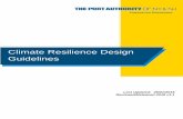 Climate Resilience Design Guidelines · Climate Resilience Design Guidelines Engineering Department Last Updated: 06/01/2018 Reviewed/Released 2018 v1.1