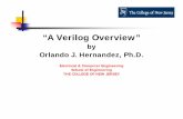 by Orlando J. Hernandez, Ph.D. - TCNJhernande/Eng312/TCNJ_Verilog(R)_V06.pdf · Verilog Code for half adderVerilog Code for half_adder ... Dataflow Modeling ... Verilog code for Full