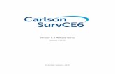 SurvCE Version 6.0 Release Notessurvce.com/SurvCE 6.0 Release Notes.pdf · ComNav G200 ComNav T300+ ... GNSS Analysis has been updated to the ... Constellation checkboxes have been