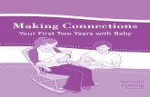 Making Connections - gov.mb.ca · PDF fileMaking Connections Your First Two Years with Baby Formula Feeding ... always hold the baby bottle. Warm bottle of formula in container of