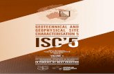 GEOTECHNICAL AND GEOPHYSICAL SITE … · 5TH INTERNATIONAL CONFERENCE ON GEOTECHNICAL AND GEOPHYSICAL SITE CHARACTERISATION Barry M. Lehane, ... Seventh James K. Mitchell Lecture