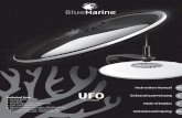 Instruction Manual UFO - aquadistri.com · GB Safety • Read this manual carefully before usage. • The BM UFO lighting is only suitable for indoor use. • Ensure voltage shown