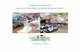 BANGLADESH Annual Human Rights Report 2017 - … · BANGLADESH Annual Human ... campaign to ensure internationally recognised civil and political rights of citizens. ... repression